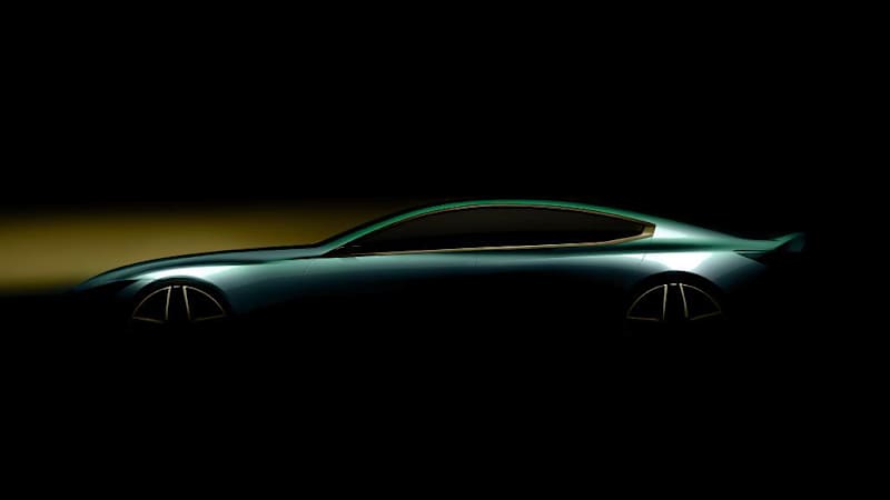 BMW teases slinky four-door that might be 8 Series Gran Coupe